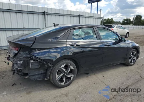 2023 Hyundai Elantra Limited из США, поврежденный, VIN KMHLN4AJ8PU083253